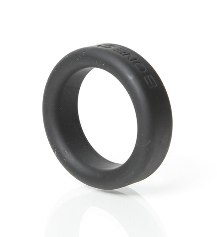 Boneyard Silicone Cock Ring 30mm Black COCK RINGS