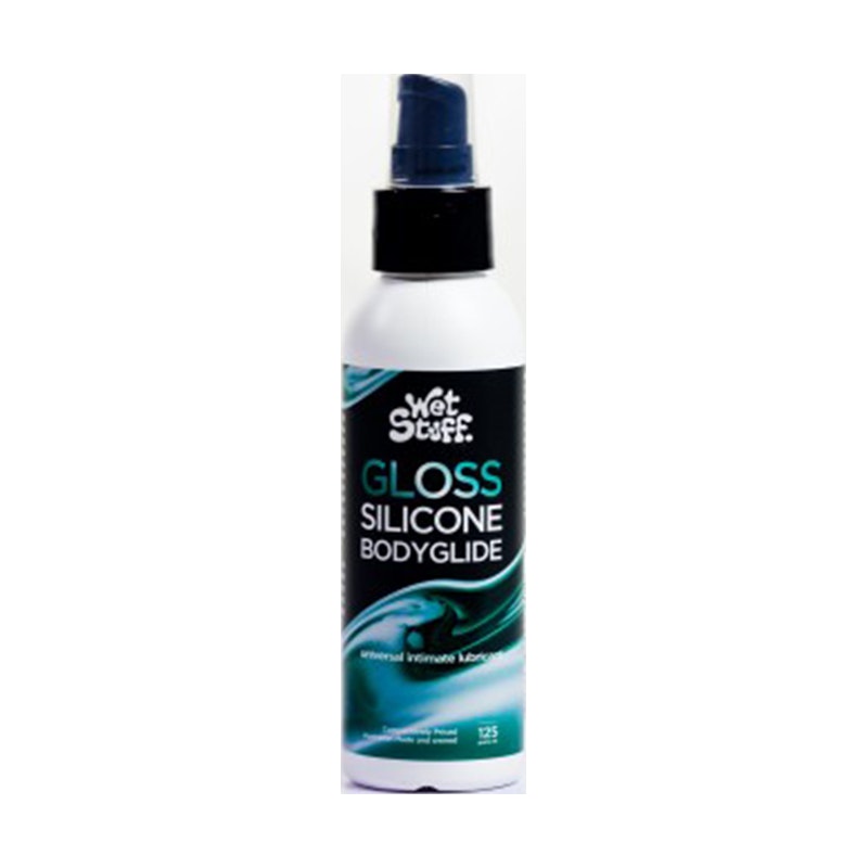 Wet Stuff Gloss Silicone Bodyglide Pump 125g Adult Personal Lubricant