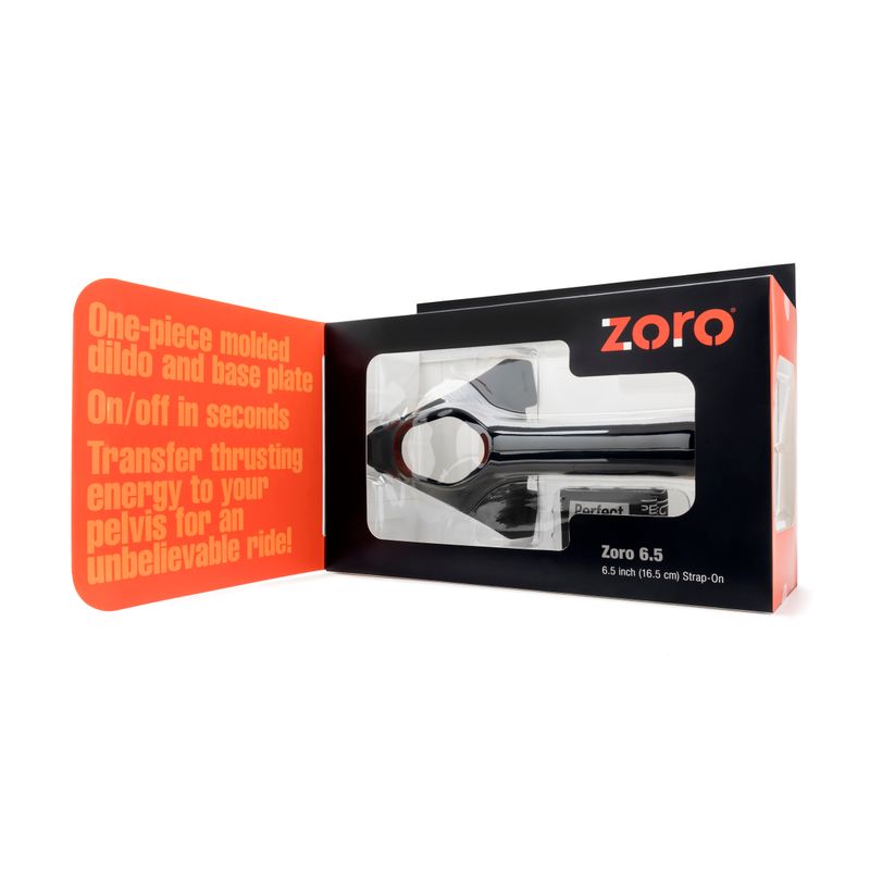 Zoro Strap-On 6.5 Inch – Soft Touch Silicone Strap-On > Dildos > Strap On Dildos