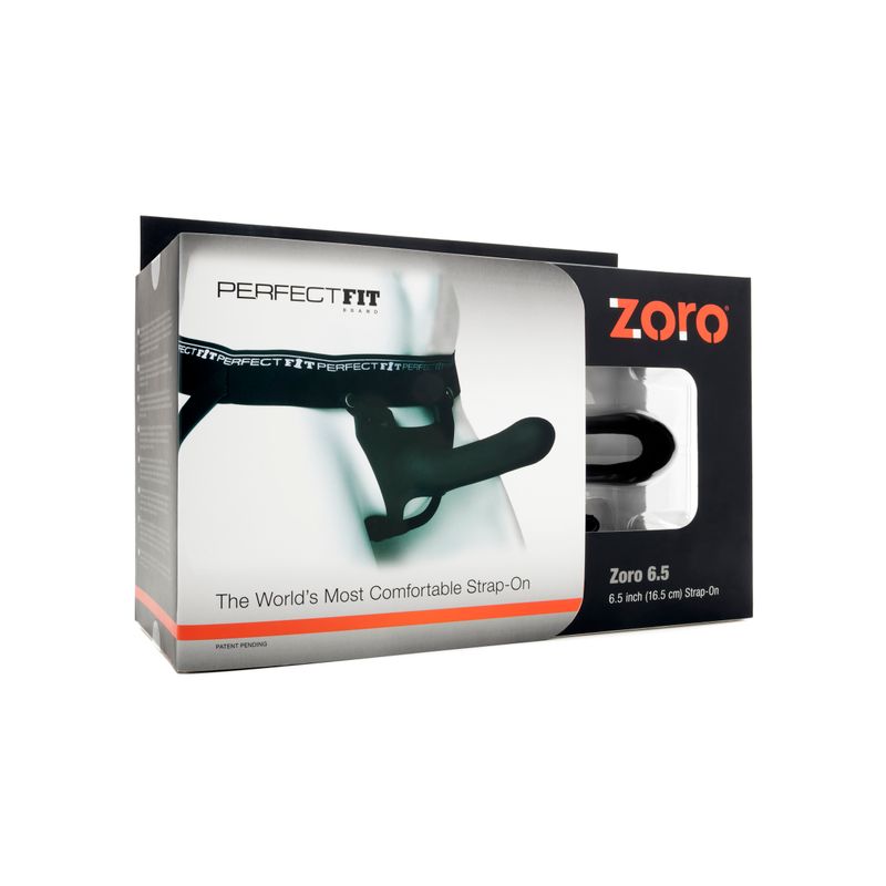 Zoro Strap-On 6.5 Inch – Soft Touch Silicone Strap-On > Dildos > Strap On Dildos