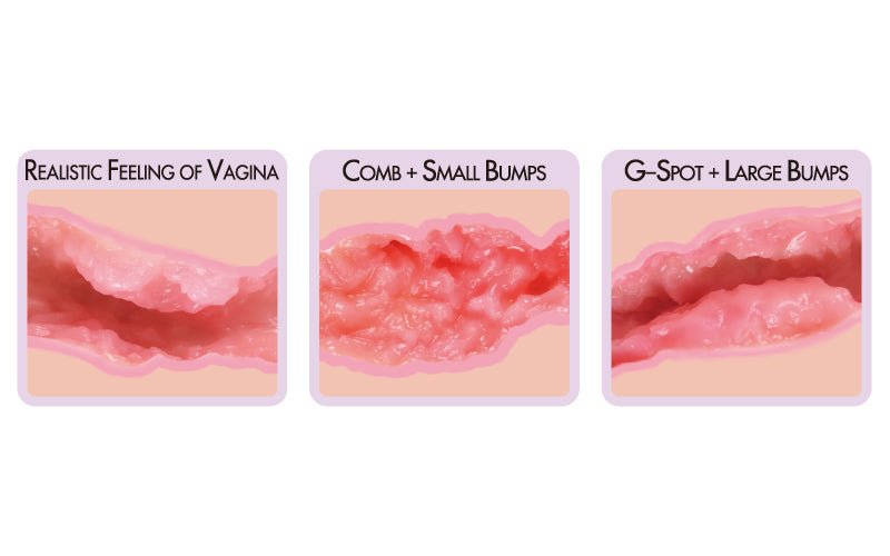 Mini Sanda Dual Layer Mini Vagina Stroker Strokers - Manual