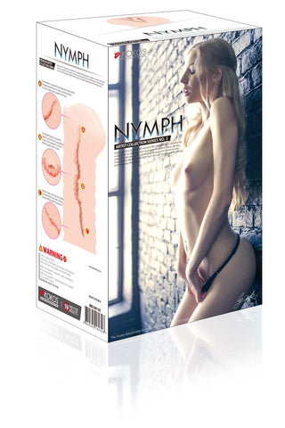 Masturbator Nymph Realistic Pleasure Device for Intense Satisfaction Strokers - Manual