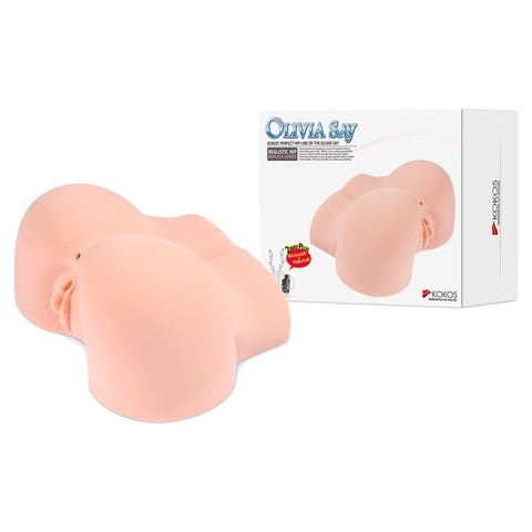 Real Hip Olivia Dual Channel Masturbator for Ultimate Pleasure Assturbators