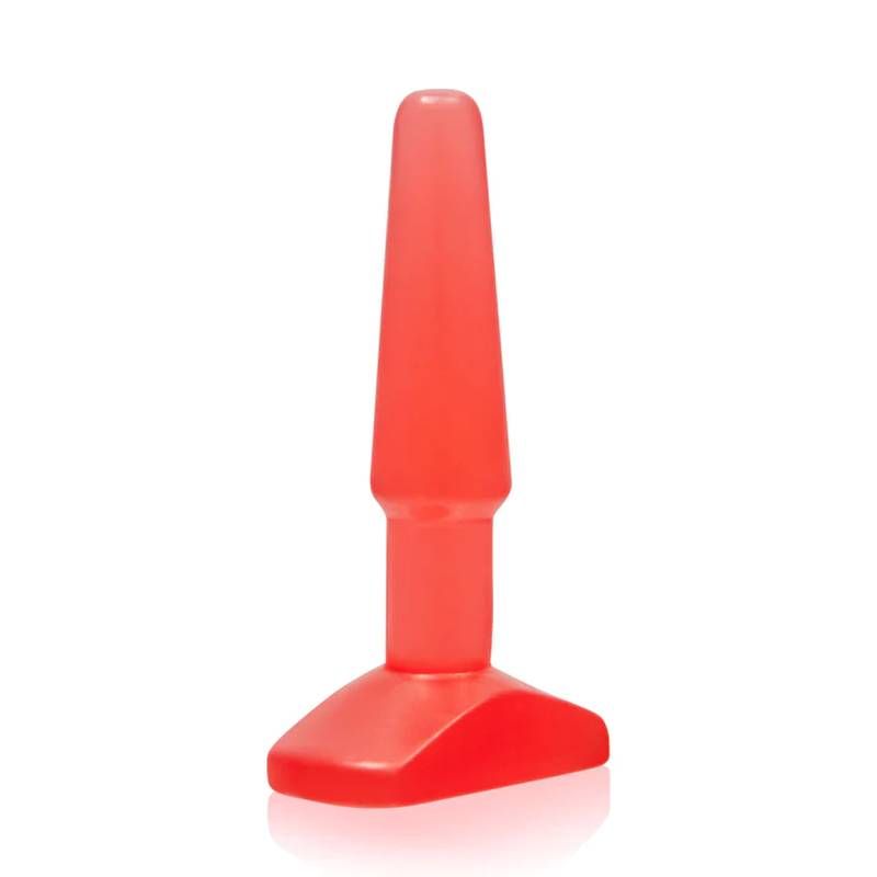 Butt Plug Small Red - Medical Grade 3 Inch Red > Anal Range > Butt Plugs