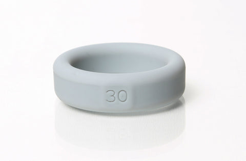 Boneyard Silicone Ring 30mm Grey Grey COCK RINGS