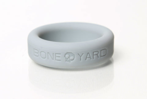 Boneyard Silicone Ring 30mm Grey COCK RINGS