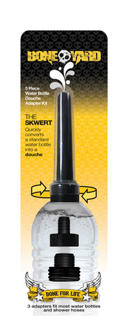 The Skwert 5 Piece Douche Kit Clamshell Black Douches