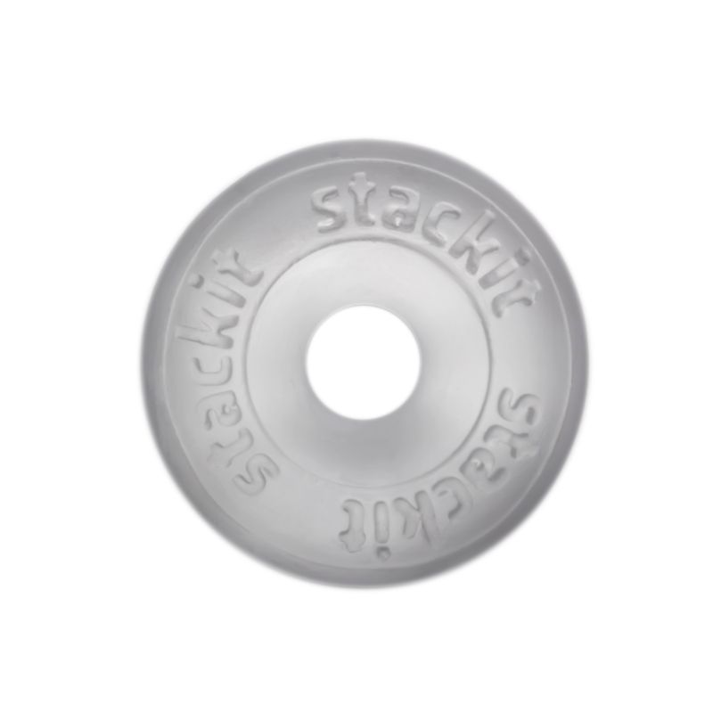 Stackit Clear Cock Ring > Cock Ring > Single