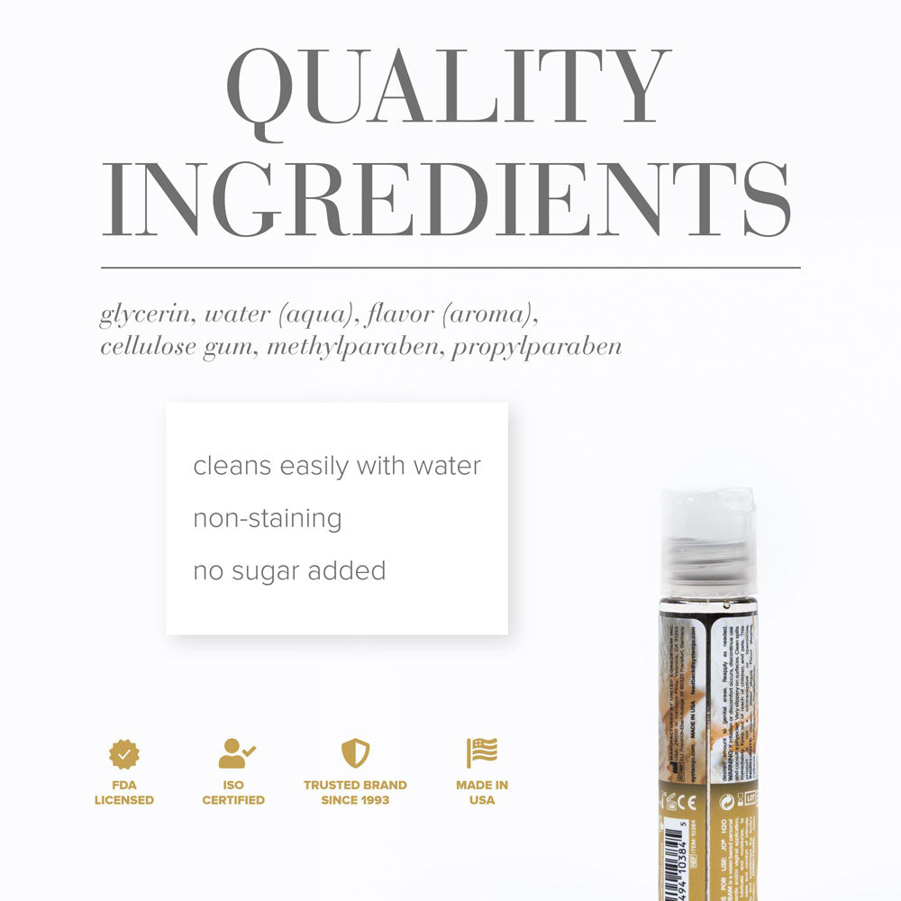 JO H2O Vanilla Cream (Vanilla Flavored) – Water-Based Lubricant 30 ml Bottle > Lube > Flavoured