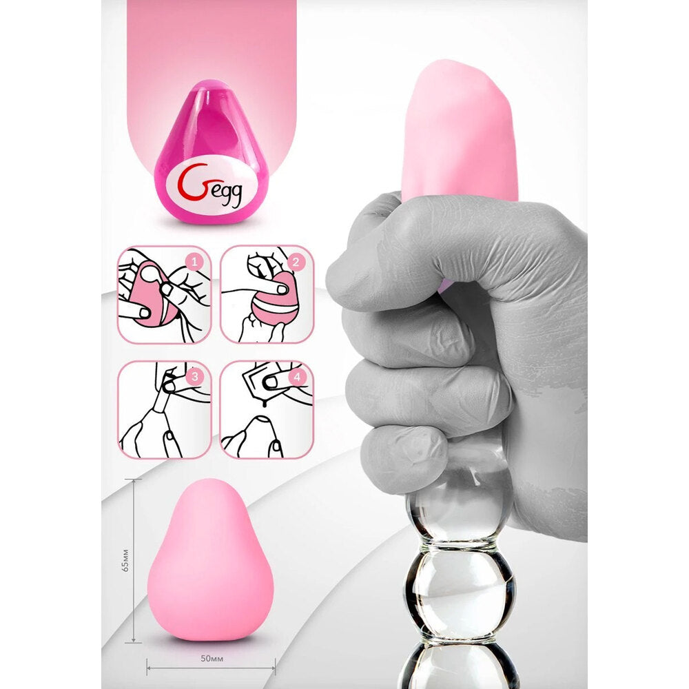 GEgg Masturbator Pink Strokers - Cup|Egg