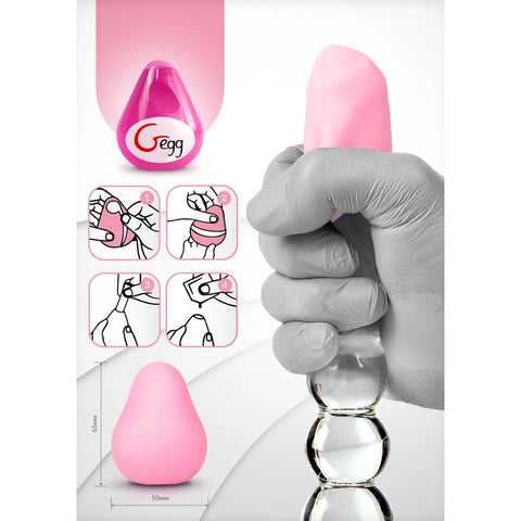 GEgg Masturbator Pink Strokers - Cup|Egg