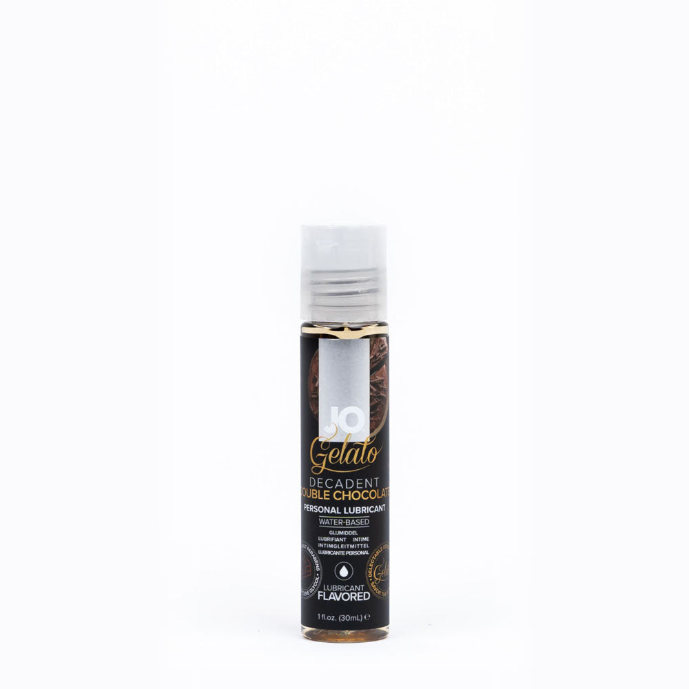 JO Gelato Decadent Double Chocolate (Chocolate) – Water-Based Flavored Lubricant 30ml Default Title > Lube > Flavoured Main image