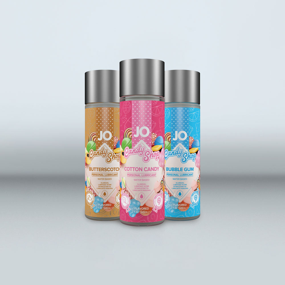 JO Candy Shop Butterscotch (Butterscotch Flavored) Water-Based Lubricant – Sugar-Free 60 mL Lubricant Flavoured Lube