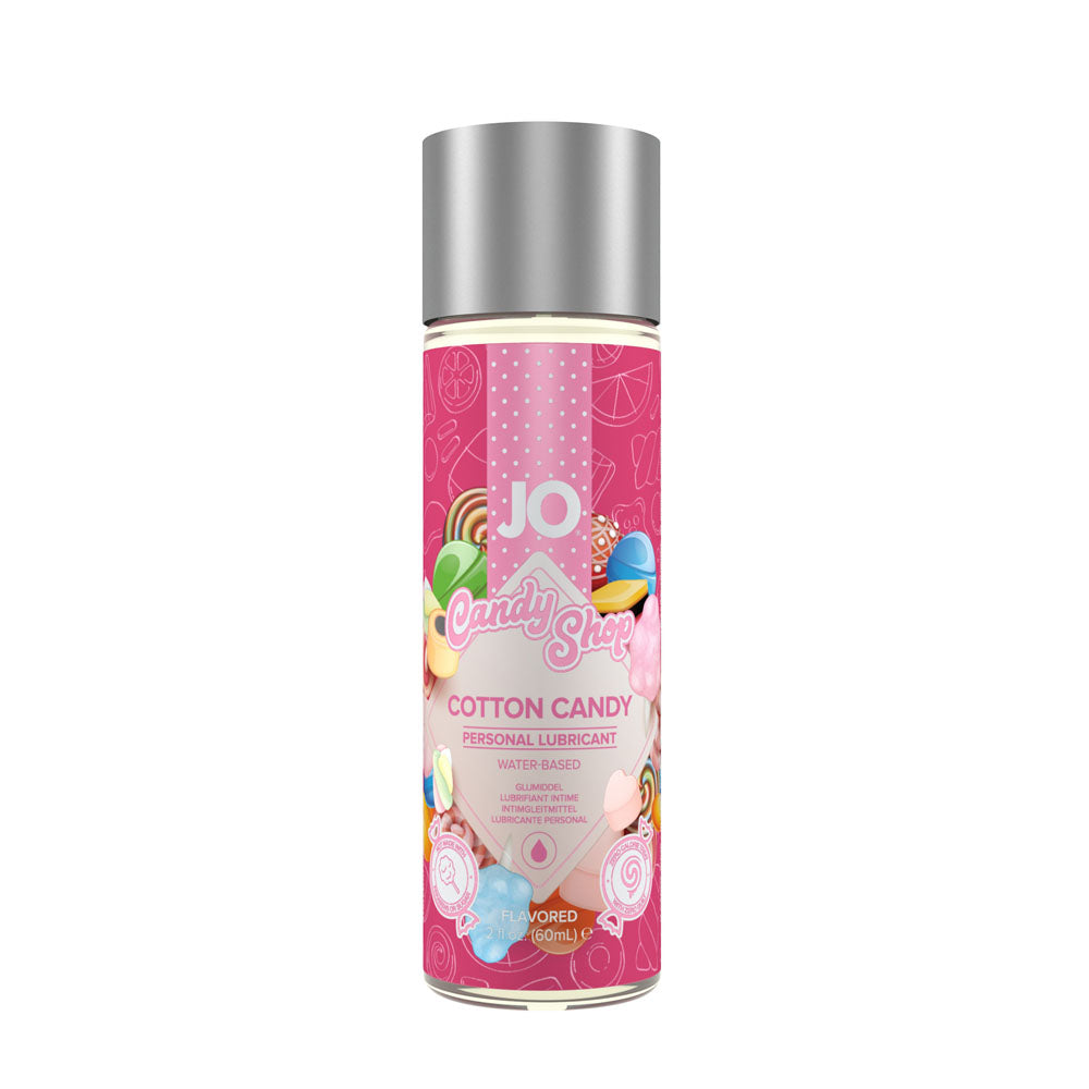JO Candy Shop Cotton Candy (Cotton Candy Flavored) – Water-Based Lubricant 60 ml Bottle Default Title > Lube > Flavoured Main image