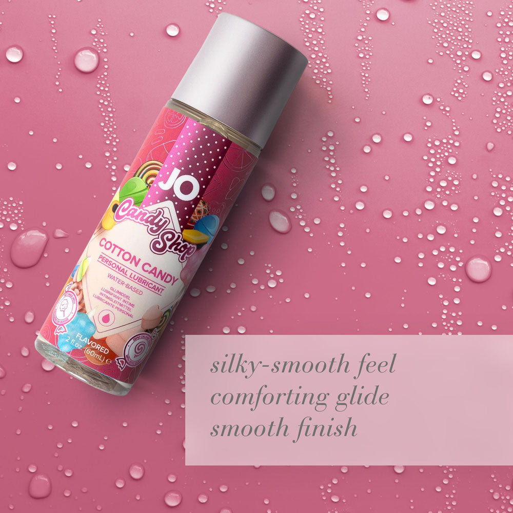JO Candy Shop Cotton Candy (Cotton Candy Flavored) – Water-Based Lubricant 60 ml Bottle Secondary image