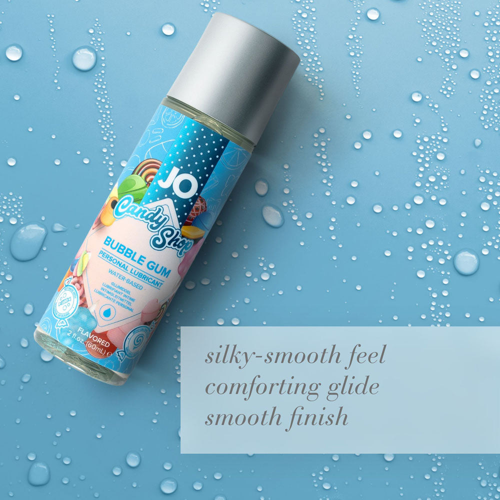 JO Candy Shop Bubblegum (Bubblegum Flavored) – Water-Based Lubricant 60 ml Bottle Secondary image
