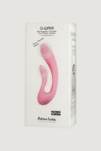 Adrien Lastic G-Wave Pink 18cm Ultra-Flexible Rabbit Vibrator | G-Spot > Sex Toys For Ladies > G-Spot Vibrators