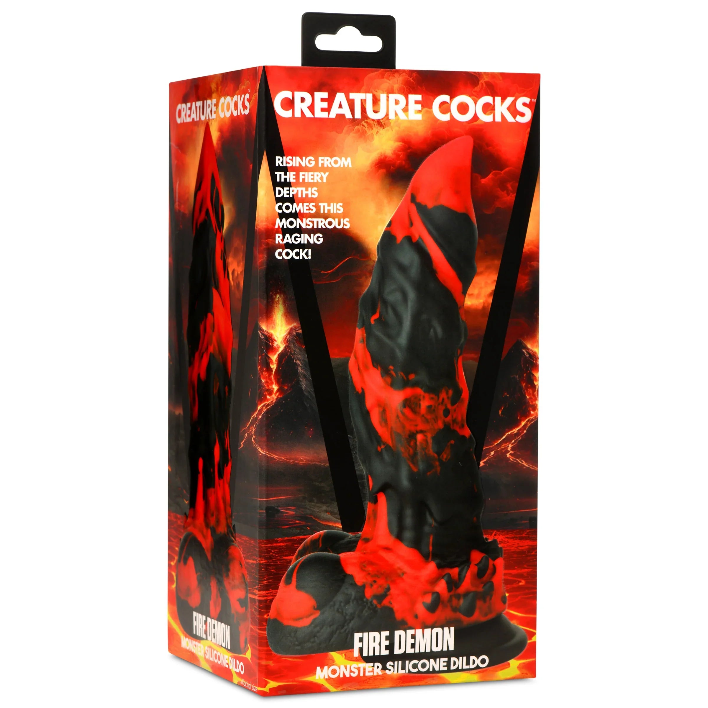 Creature Cocks Fire Demon Monster – Silicone Dildo > Dildos > Fantasy