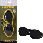 Fort Troff Ops Blink – Silicone Eyemask Restraint Black > Bondage Gear > Blindfolds