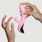 Adrien Lastic Mini Trigger Pink Silicone Massager with Multiple Vibrations and Oscillations > Vibrators > Ladies > Rabbit Multi