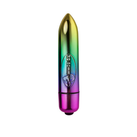 Rocks Off 80mm Rainbow Bullet Vibrator > Sex Toys For Ladies > Mini Vibrators