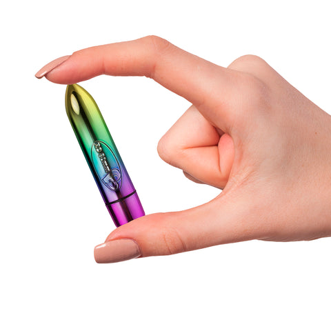 Rocks Off 80mm Rainbow Bullet Vibrator > Sex Toys For Ladies > Mini Vibrators