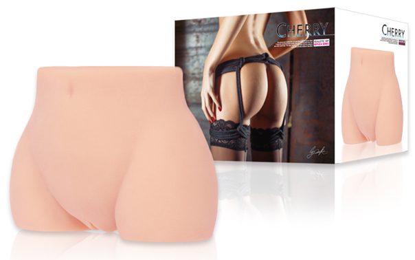 Real Hip Cherry Realistic Dual Orifice Pleasure Toy > Sex Toys For Men > Assbators