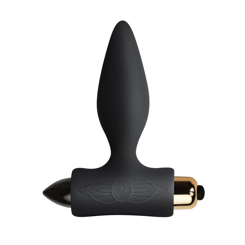 Petite Sensations Plug Black - Vibrating Anal Toy for Beginners > Anal Range > Vibrating Butt Plugs