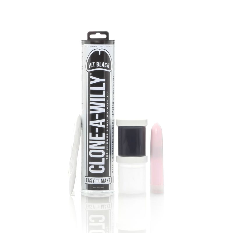 Clone A Willy Jet Black – DIY Customizable Vibrator Kit > Dildos > Mould Your Own Kits