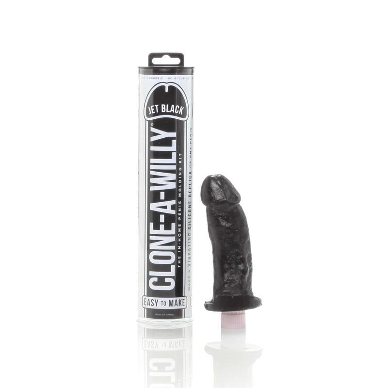 Clone A Willy Jet Black – DIY Customizable Vibrator Kit > Dildos > Mould Your Own Kits