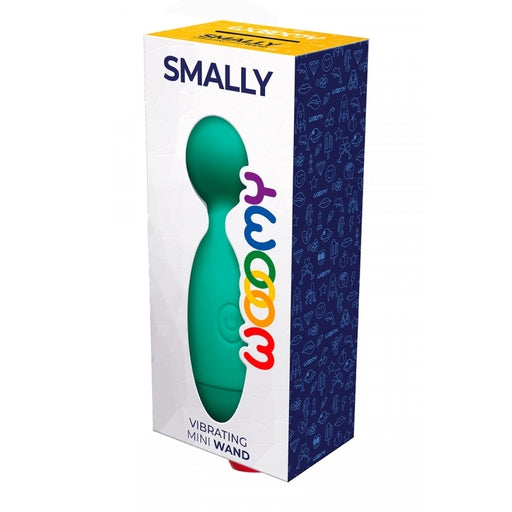 Wooomy Smally Mini Wand Vibrating Massager Turquoise 13.4 cm Default Title Electric Massager