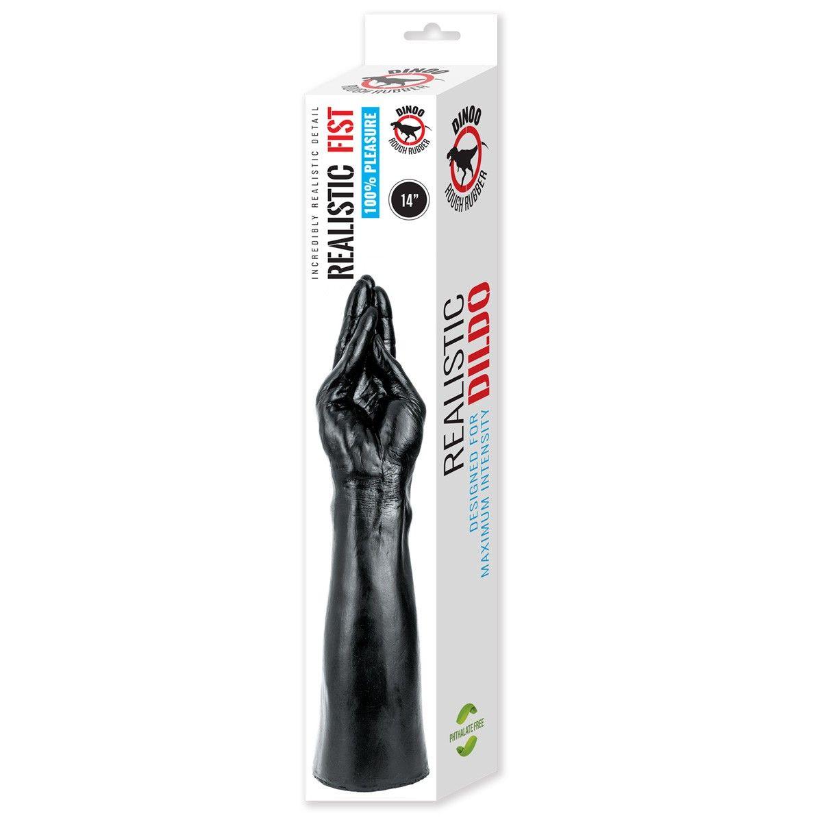 Dinoo King-Size 14 Inch Realistic Black Arm Dildo > Dildos > Oversized Toys
