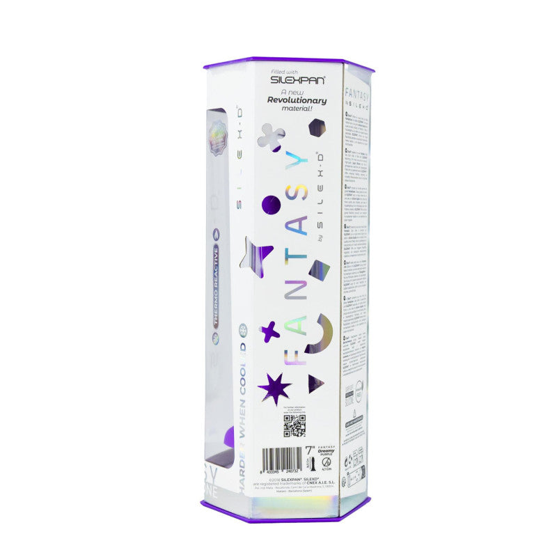 Silexd Fantasy Line Dreamy (Purple) – Thermo-Reactive 7 Inch Dildo > Dildos > Neutral Dildos