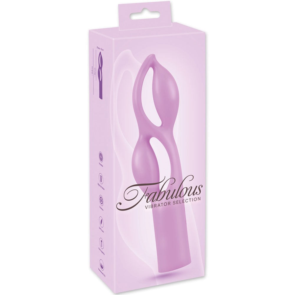 Fabulous Vibrator Purple Dual Motor Silicone Vibrator > Vibrators > Unconventional