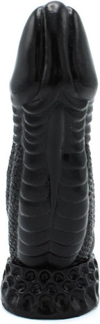 Kiotos Monstar Sleeve 01 Black 6.5" Inch Textured Flexible Liquid Silicone Sleeve > Sex Toys For Men > Penis Sleeves