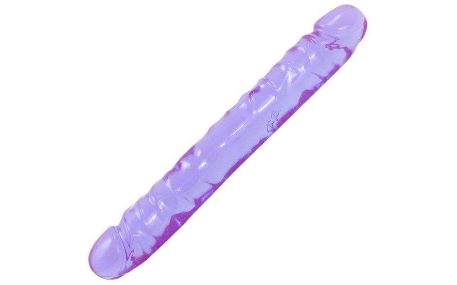Jr. Double Dong (Purple) 12 Inch – Soft Flexible Double-Ended Dildo > Dildos > Double Dildos Main image