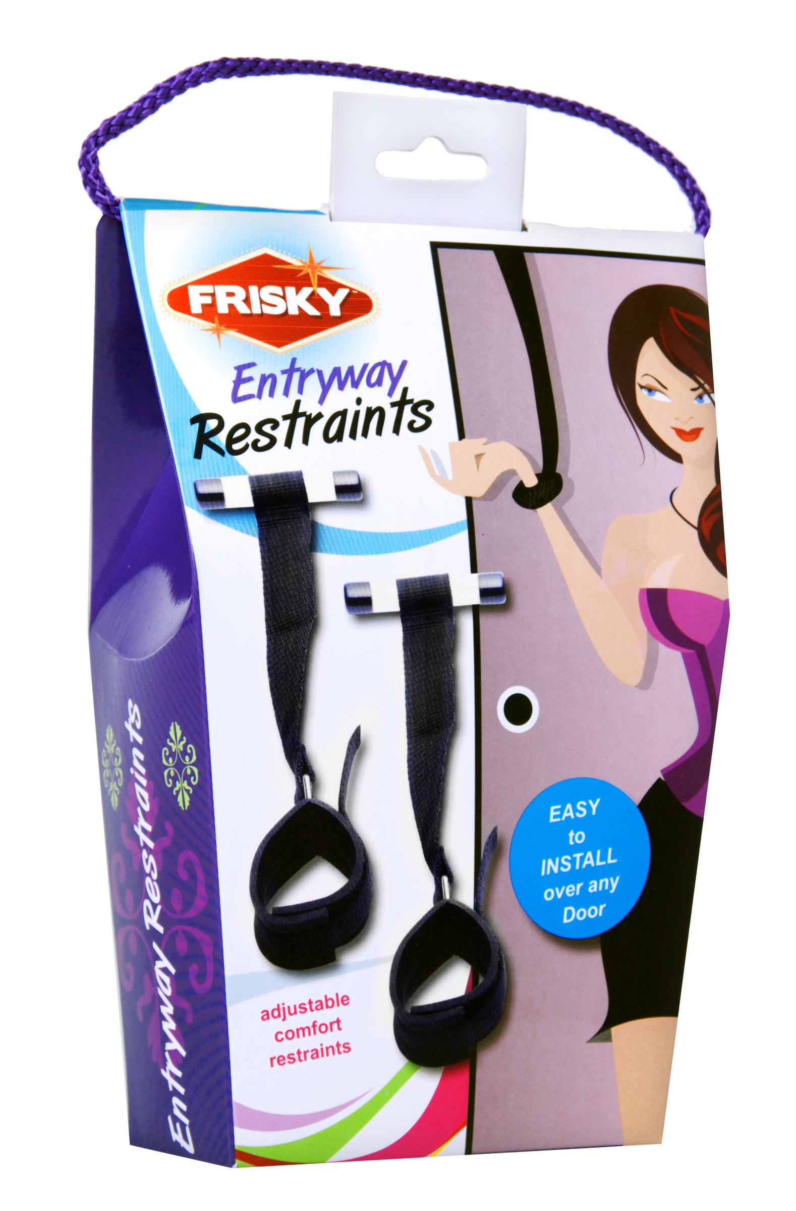 Entryway Door Restraints f Black > Bondage Gear > Restraints