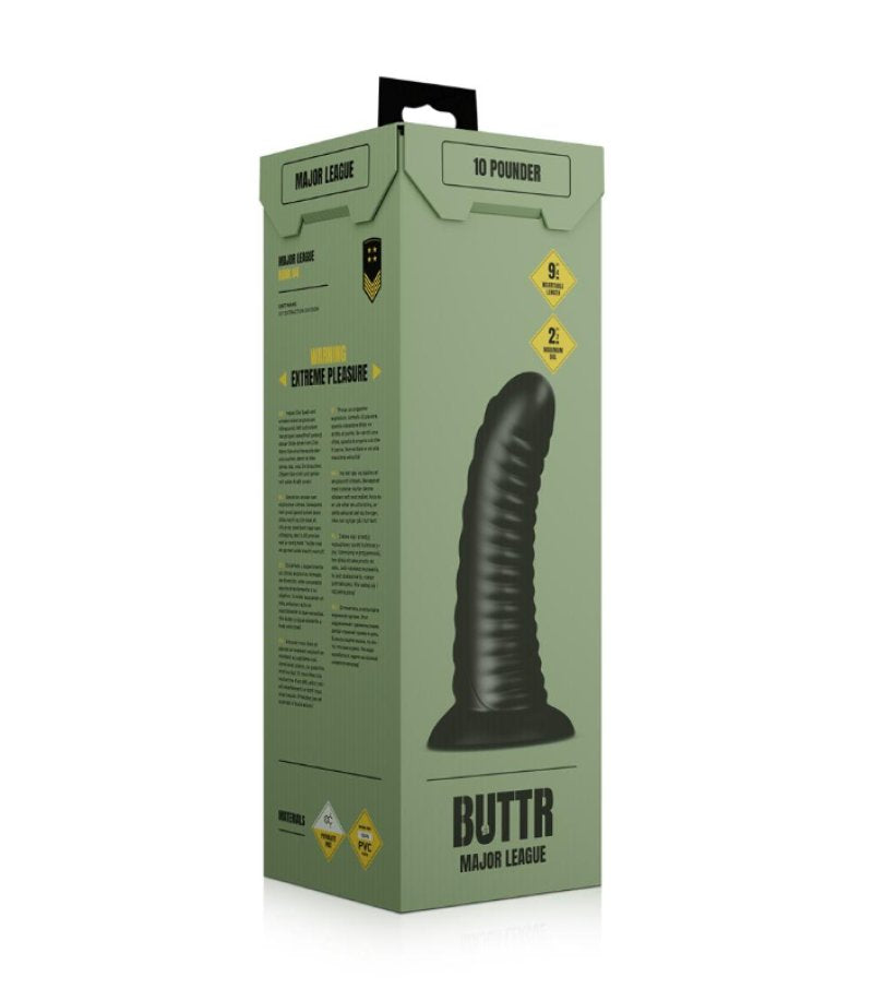Buttr Double Ribbed Butt Plug 26 Centimeters Long