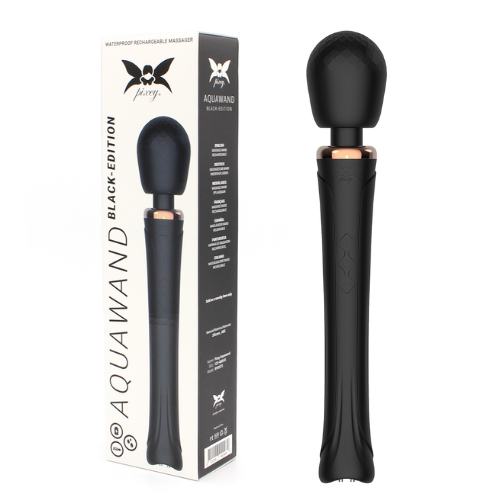 Pixey Aquawand Black Edition – Silent Powerful Massage Wand Default Title > Sex Toys > Massage Wands Main image