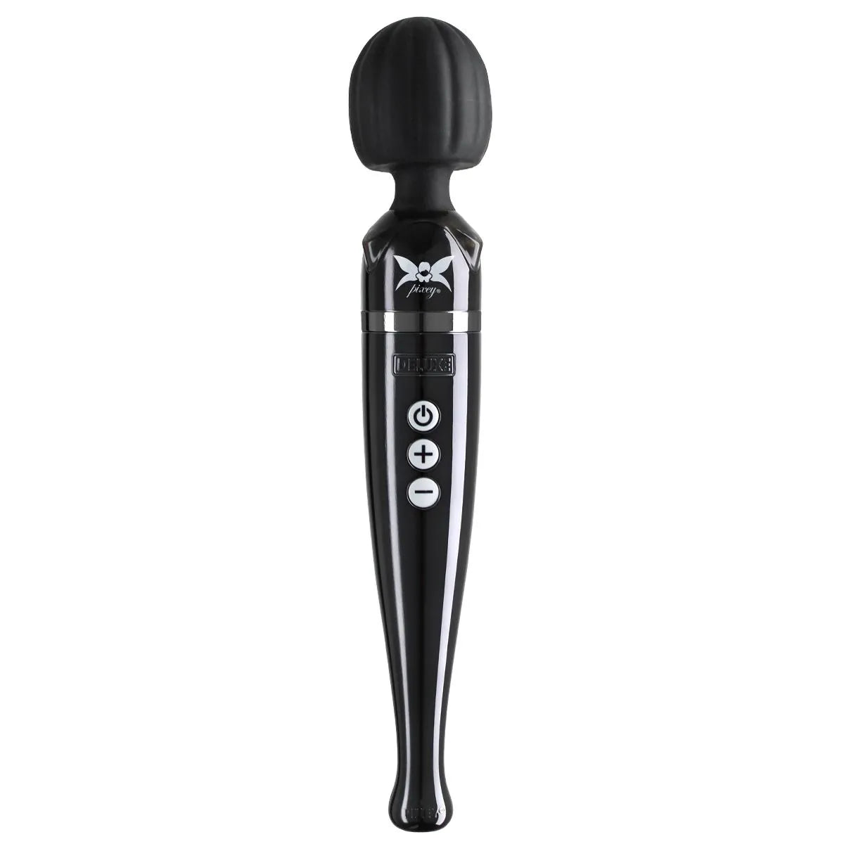 Pixey Deluxe (Black Chrome) – Powerful Wand Vibrator > Sex Toys > Massage Wands