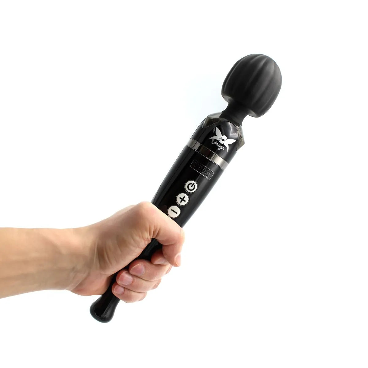 Pixey Deluxe (Black Chrome) – Powerful Wand Vibrator > Sex Toys > Massage Wands