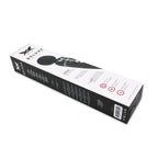 O-Products | Pixey Deluxe Massage Wand Vibrator - Black Chrome