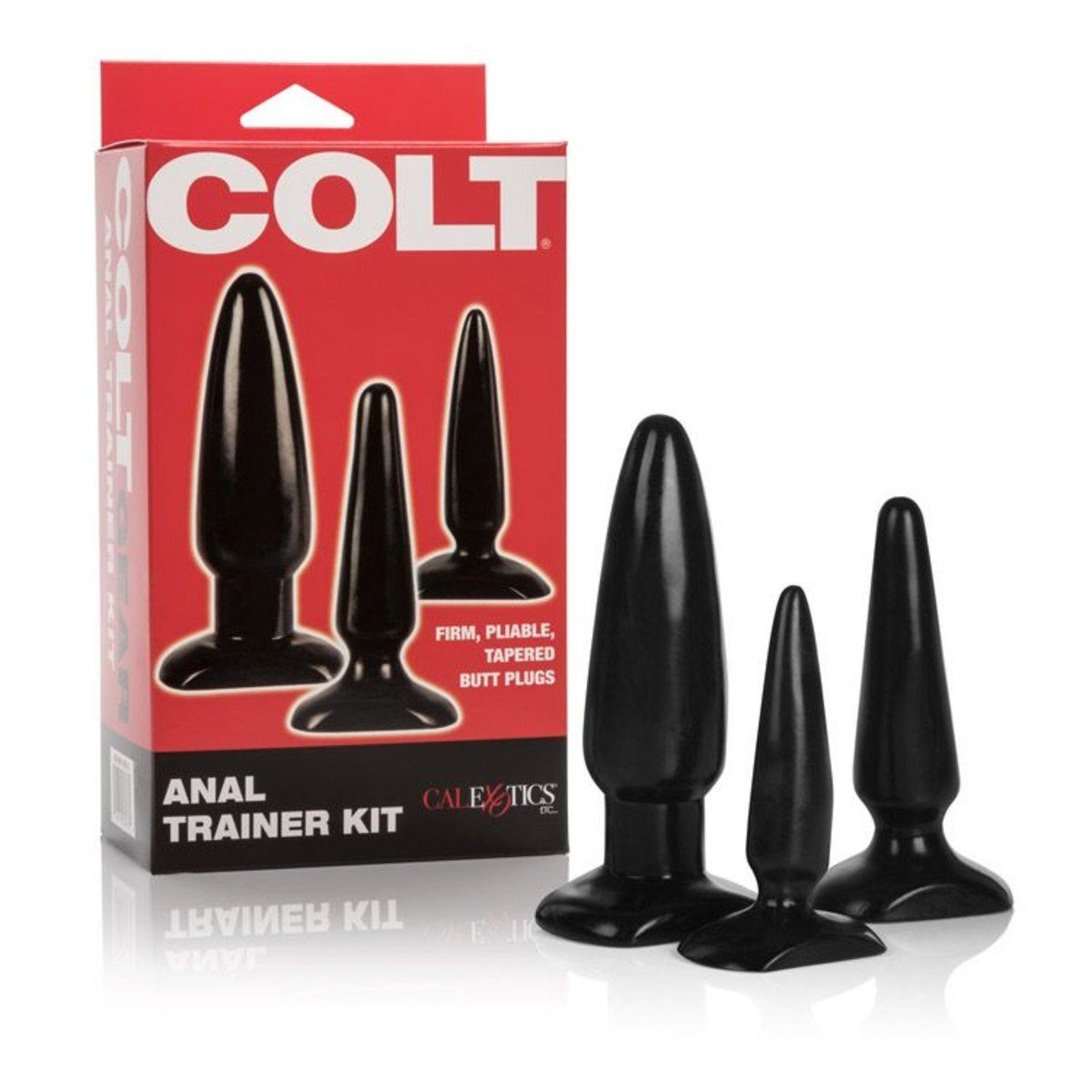 Colt Anal Trainer Kit - Graduated Pliable Firm Anal Plugs > Anal Range > Butt Plug Kits