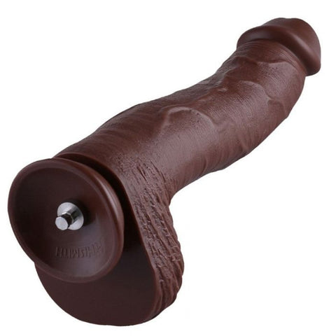 HiSmith - 12" PVC Monstrous Big Dildo (KlicLok) Sex Machine Attachments