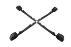 Sportsheets Velvet Noir Adjustable Hog Tie and Cuff Restraints Set with Soft Cuffs > Bondage Gear > Restraints