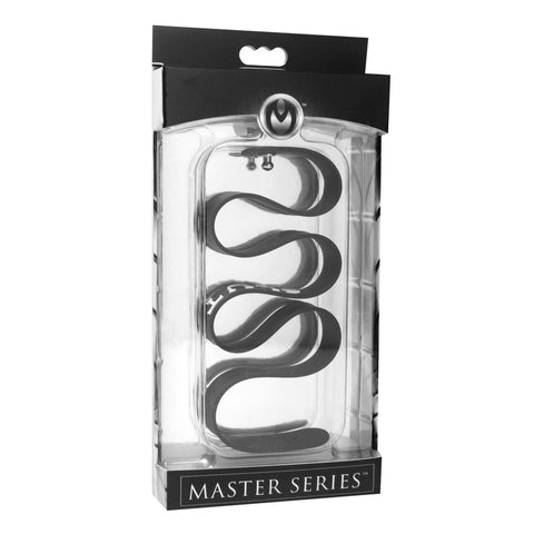 Silicone Collar for BDSM Play and Fashion Statement Black Masks