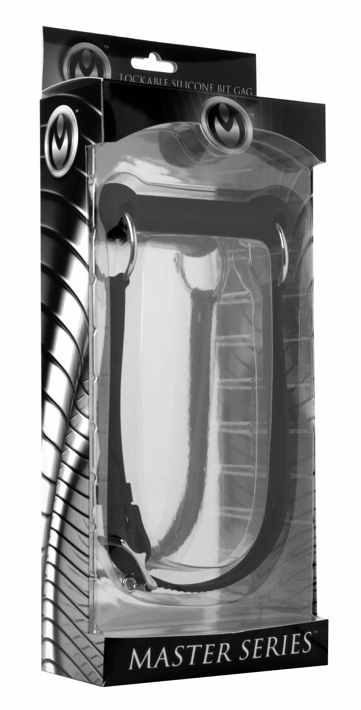 Master Series Mr. Ed Lockable Silicone Horse Bit Gag – Adjustable Silicone Gag > Bondage Gear > Gags and Bits