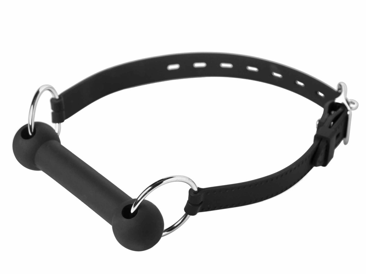 Master Series Mr. Ed Lockable Silicone Horse Bit Gag – Adjustable Silicone Gag > Bondage Gear > Gags and Bits