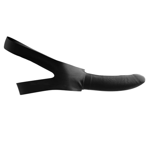 Master Series Face Fuk Strap-On and Mouth Gag – Latex Strap-On Set