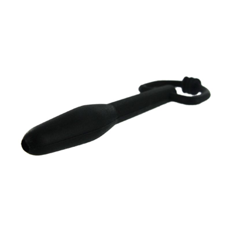 The Hallows Cum-Thru D-Ring Penis Plug – Flexible Silicone Urethral Plug > Sex Toys For Men > Sounding Rods